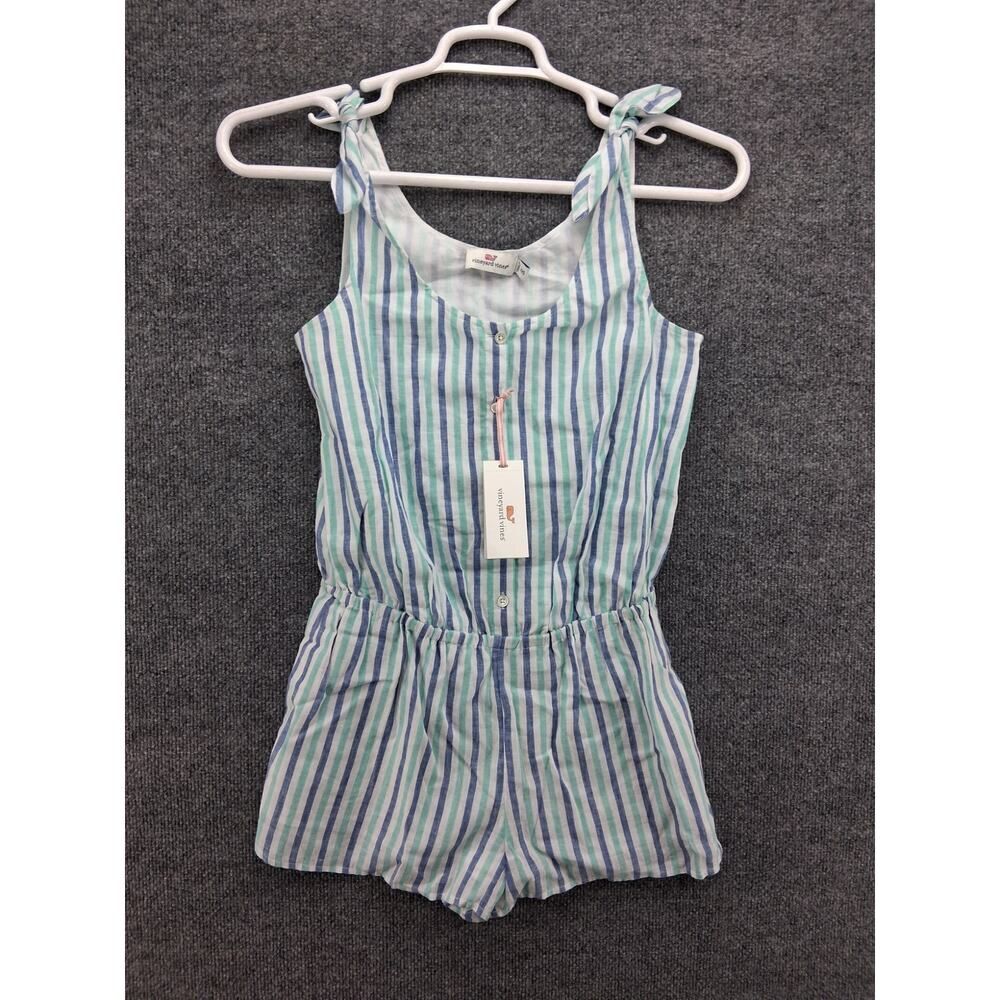 NWT Vineyard Vines Hope Bay Striped Romper Womens Size XXS Striped